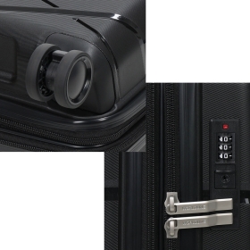 Walizka 55x40x20 mała do samolotu, kabinowa 40 l polipropylen 289/20