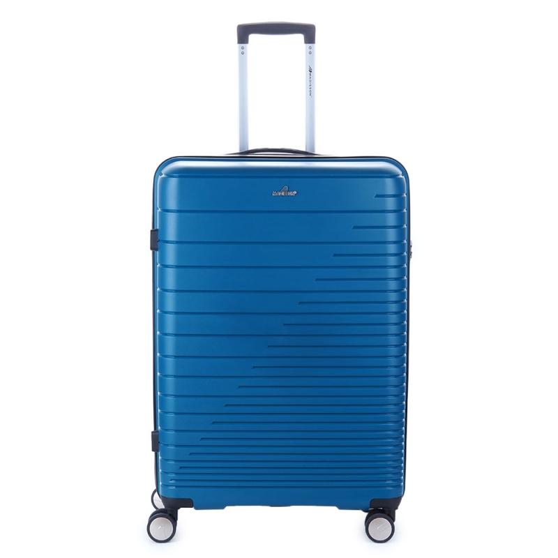 Walizka podróżna duża na 4 kółkach, polipropylen 100 l TSA 33703