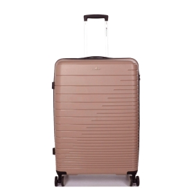 Walizka podróżna duża na 4 kółkach, polipropylen 100 l TSA 33703