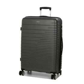 Walizka podróżna duża na 4 kółkach, polipropylen 100 l TSA 33703