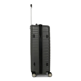 Walizka podróżna duża na 4 kółkach, polipropylen 100 l TSA 33703