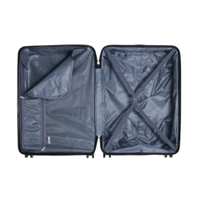 Walizka podróżna duża na 4 kółkach, polipropylen 100 l TSA 33703