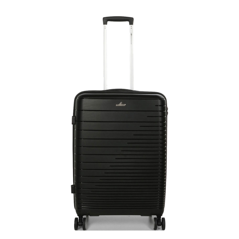 Walizka podróżna średnia na 4 kółkach, polipropylen 60 l TSA 33703