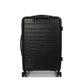 Walizka podróżna średnia na 4 kółkach, polipropylen 60 l TSA 33703