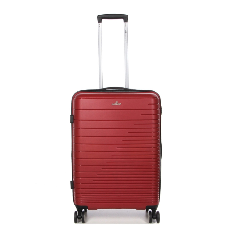 Walizka podróżna średnia na 4 kółkach, polipropylen 60 l TSA 33703