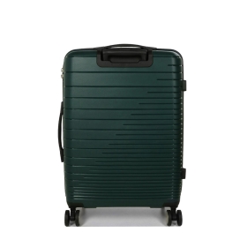 Walizka podróżna średnia na 4 kółkach, polipropylen 60 l TSA 33703