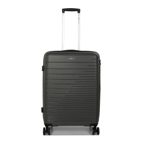 Walizka podróżna średnia na 4 kółkach, polipropylen 60 l TSA 33703