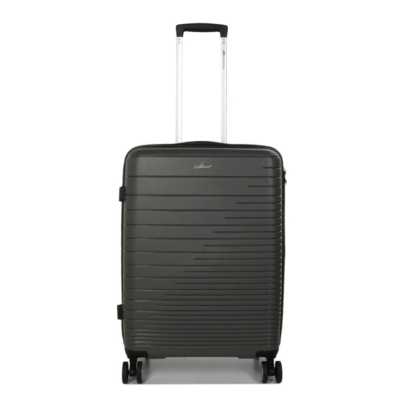 Walizka podróżna średnia na 4 kółkach, polipropylen 60 l TSA 33703