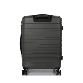 Walizka podróżna średnia na 4 kółkach, polipropylen 60 l TSA 33703