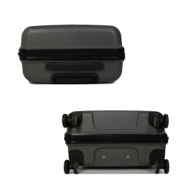 Walizka podróżna średnia na 4 kółkach, polipropylen 60 l TSA 33703