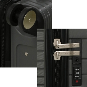 Walizka 55x40x20 mała do samolotu, kabinowa, polipropylen 40 l 33703