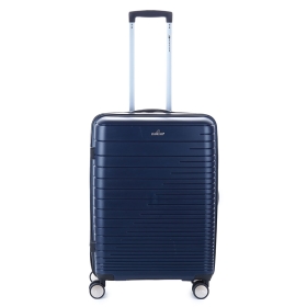 Walizka podróżna średnia na 4 kółkach, polipropylen 60 l TSA 33703