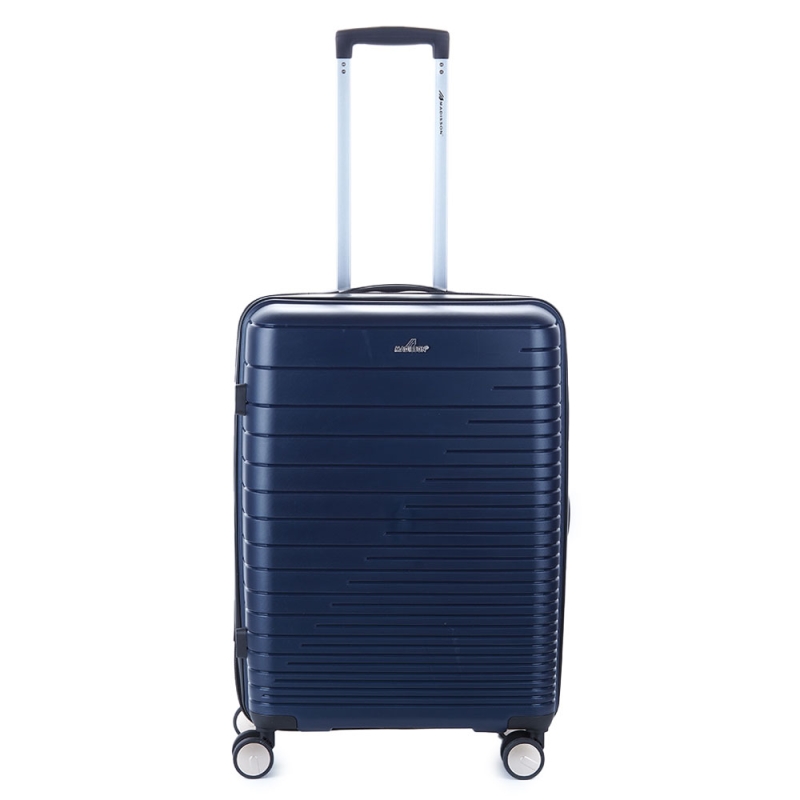 Walizka podróżna średnia na 4 kółkach, polipropylen 60 l TSA 33703