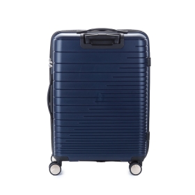 Walizka podróżna średnia na 4 kółkach, polipropylen 60 l TSA 33703