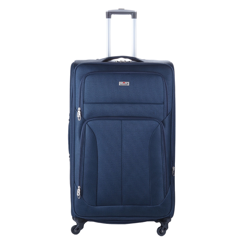 Bardzo duża walizka na kółkach XXL materiałowa 150l 655