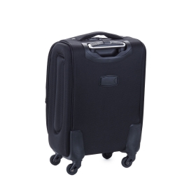 Mała walizka podróżna kabinowa materiałowa poszerzana 50l 655