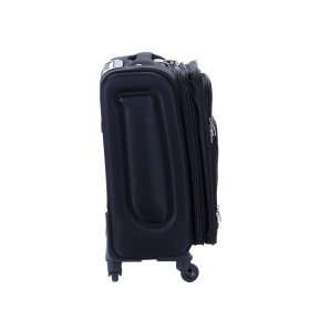 Mała walizka podróżna kabinowa materiałowa poszerzana 50l 655