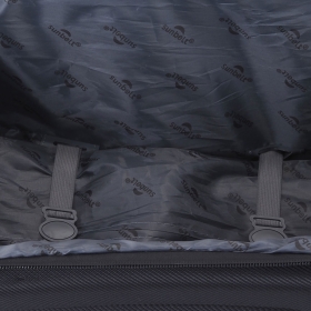 Mała walizka podróżna kabinowa materiałowa poszerzana 50l 655