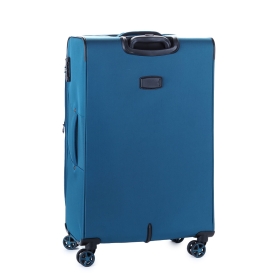 Walizka podróżna duża na kółkach materiałowa z poszerzeniem 100l 21505