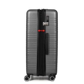 Walizka podróżna duża XL na 4 kółkach 150l twarda ABS Worldline 627