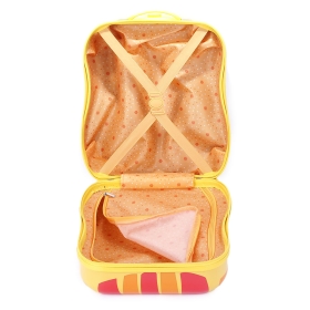 Walizka dla dzieci mała na 4 kółkach, zwierzęta - lew 30 l 31018