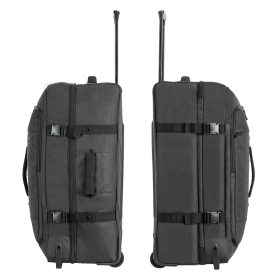 Torba podróżna na kółkach dwukomorowa, duża 100 l Snowball 48402