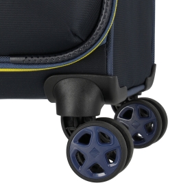 Walizka podróżna średnia na kółkach poszerzana, miękka 60 l 8000048