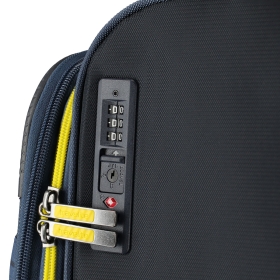 Walizka podróżna średnia na kółkach poszerzana, miękka 60 l 8000048