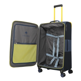 Walizka podróżna duża na kółkach, materiałowa 80 l Travelite 8000049