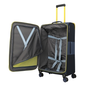 Walizka podróżna duża na kółkach, materiałowa 80 l Travelite 8000049