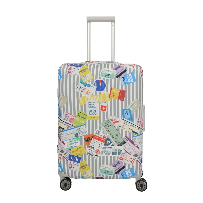 Pokrowiec na walizkę średnią, dużą, etykiety bagażowe Travelite 316/317