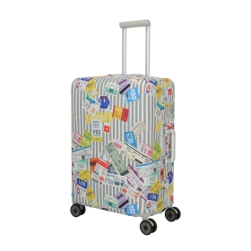 Pokrowiec na walizkę średnią, dużą, etykiety bagażowe Travelite 316/317