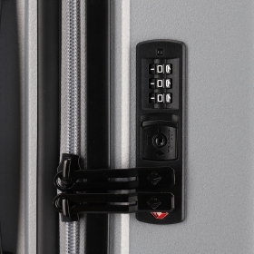 Walizka 55x40x20 mała do samolotu, kabinowa, polipropylen 076547