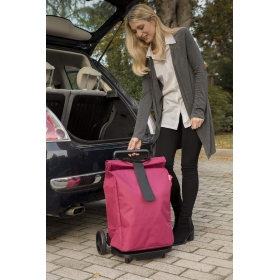 Wózek na zakupy na kółkach z regulowanym uchwytem 50l Gimi Sprinter