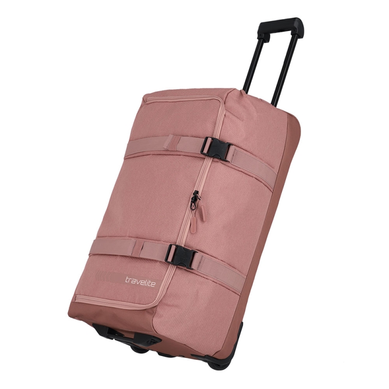 Średnia torba podróżna na kółkach kompresyjna miękka 60l Travelite
