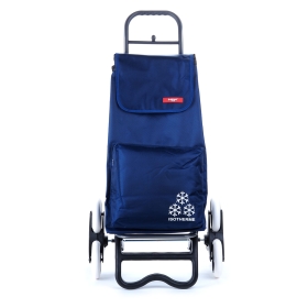 Wózek na zakupy na kółkach na schody sześciokołowy, na łożyskach C9