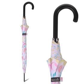 Parasol damski długi kolorowy, automat Happy Rain 41104