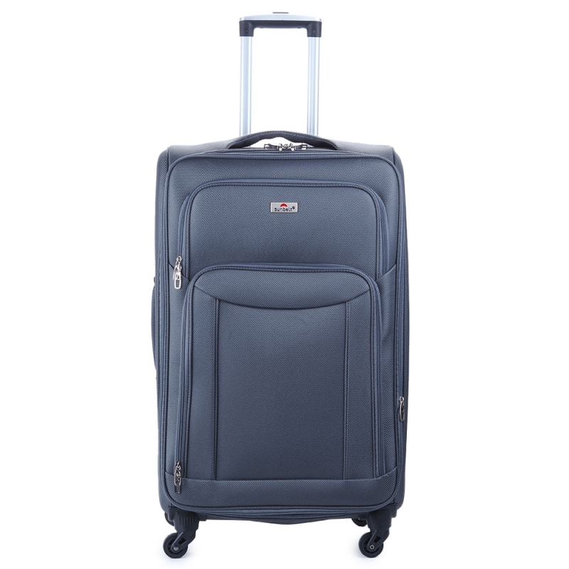 Walizka podróżna duża na kółkach, materiałowa, tania 100l 9774