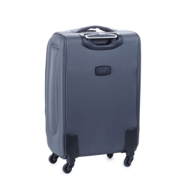 Walizka podróżna średnia na 4 kółkach materiałowa 70l 9774