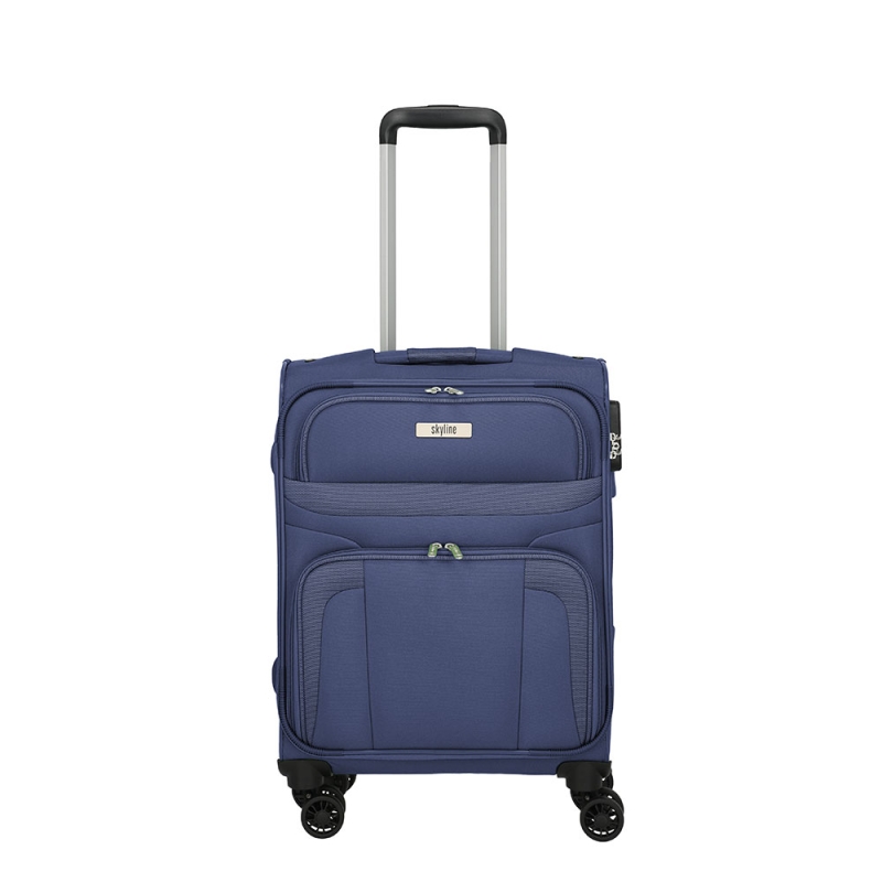 Walizka podróżna mała na kółkach do samolotu 55x40x20 miękka 98547