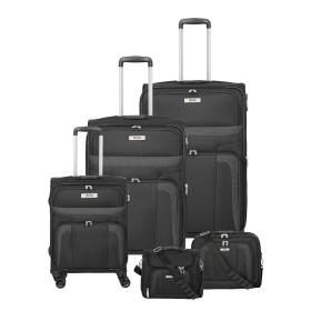 Walizka podróżna mała na kółkach do samolotu 55x40x20 miękka 98547