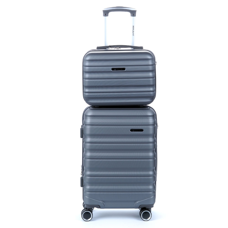 Zestaw mała walizka kabinowa 55x40x20 z kuferkiem podróżnym 628SVA