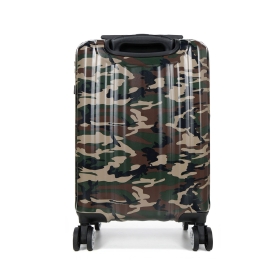 Walizka 55x40x20 mała do samolotu, polikarbon, kamuflaż Airtex 960