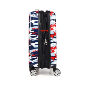 Walizka 55x40x20 mała do samolotu, polikarbon, kamuflaż Airtex 960