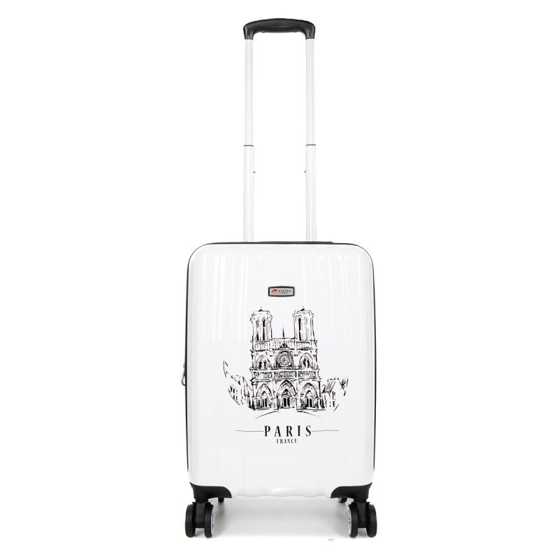 Walizka 55x40x20 mała do samolotu, polikarbon, Paris Airtex 960