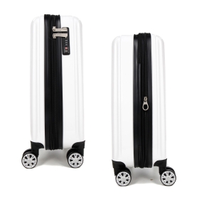 Walizka 55x40x20 mała do samolotu, polikarbon, Paris Airtex 960