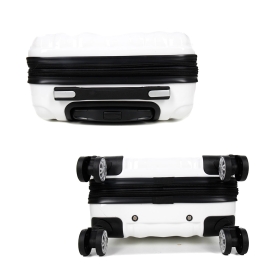 Walizka 55x40x20 mała do samolotu, polikarbon, Paris Airtex 960