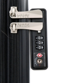 Walizka 55x40x20 mała do samolotu, polikarbon, Paris Airtex 960