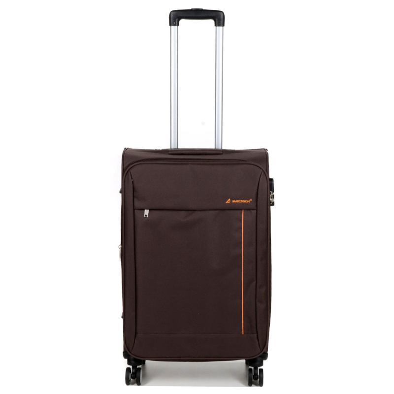 Walizka podróżna średnia na kółkach materiałowa 70 l Madisson 35703