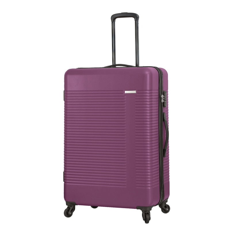 Walizka podróżna na 4 kółkach duża, tania 100l ABS 56205